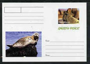 Sakha (Yakutia) Republic 1999 Greenpeace - Seals #10 postal stationery card unused and pristine