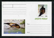 Sakha (Yakutia) Republic 1999 Greenpeace - Seals #12 postal stationery card unused and pristine
