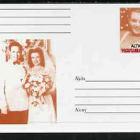 Altaj Republic 1999 Marilyn Monroe #04 postal stationery card unused and pristine
