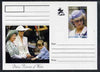 Galicia Republic 1999 Princess Diana #02 postal stationery card unused and pristine (Princess Di in white with Queen Mum in green)
