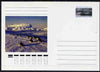 Ukranian Antarctic Post 1998 Polar Life #2 postal stationery card unused and pristine showing Scenic View & Penguins