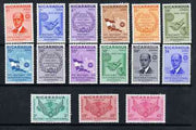 Nicaragua 1955 50th Anniversary of Rotary International perf set of 15 unmounted mint, SG 1223-37