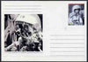 South Ossetia Republic (Kussar Iryston) 1998 Man in Space #4 postal stationery card unused and pristine