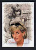 Liberia 1997 Princess Diana Memorial perf m/sheet (Recent Portrait & Diana as young girl) unmounted mint