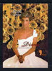 Liberia 1997 Princess Diana Memorial perf m/sheet (Diana infront of golden flowers) unmounted mint