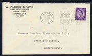 Postmark - Great Britain 1961 cover bearing illustrated slogan cancellation for June Dairy Festival