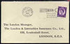 Postmark - Great Britain 1962 cover bearing illustrated slogan cancellation for 'Remember - Road Accidents can be caused by people like you'