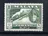 Malaya - Pahang 1957 East Coast Railway 8c (from def set) unmounted mint, SG 79