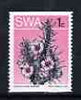 South West Africa 1973 Succulent - Sarcocoulon rigidum 1c coil imperf x P14 unmounted mint, SG 257b