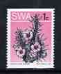 South West Africa 1973 Succulent - Sarcocoulon rigidum 1c coil imperf x P14 unmounted mint, SG 257b