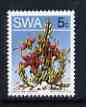 South West Africa 1973 Succulent - Caralluma lugardii 5c P14 x 13.5 unmounted mint, SG 245b