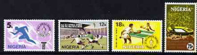 Nigeria 1973 Second All Africa Games perf set of 4 unmounted mint, SG 307-10*