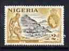Nigeria 1953-58 Tin Mine 2d black & yellow-ochre unmounted mint, SG 72*