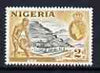Nigeria 1953-58 Tin Mine 2d black & ochre unmounted mint, SG 72a*
