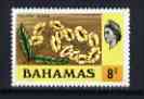 Bahamas 1972 Yellow Elder 8c (CA s/ways wmk def set) unmounted mint, SG 396
