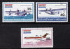 Micronesia 1984 Aircraft set of 3 values unmounted mint, SG 21-23