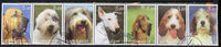 Kalmikia Republic 2000 Dogs perf set of 7 values complete fine cto used