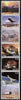 Touva 2000 Space Shuttle perf set of 7 values complete fine cto used
