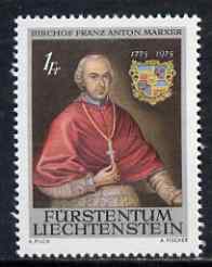 Liechtenstein 1974 Death Bicentenary of Bishop Franz Marxer unmounted mint, SG 600