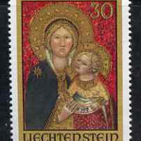 Liechtenstein 1975 Christmas - Madonna unmounted mint, SG 586