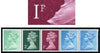 Great Britain 1971 Machin multi-value coil (6p,2p,1p,1/2p,1/2p) with constant variety 'chipped p in 1p' SG spec U55k (ex G3 coil roll 10) unmounted mint