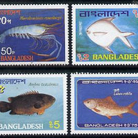 Bangladesh 1983 Fish set of 4 unmounted mint, SG 209-12