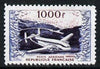 France 1954 Air - Provence Transport Plane 1000f,'Maryland' perf 'unused' forgery, as SG 1197 - the word Forgery is either handstamped or printed on the back and comes on a presentation card with descriptive notes