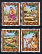 Samoa 1975 Musical Instruments set of 4 unmounted mint, SG 450-53