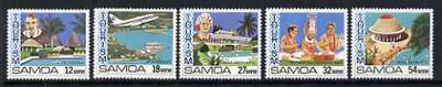 Samoa 1981 Tourism set of 4 unmounted mint SG 594-98