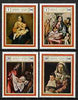 Samoa 1969 Christmas Paintings set of 4 unmounted mint SG 332-335