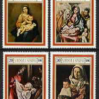 Samoa 1969 Christmas Paintings set of 4 unmounted mint SG 332-335