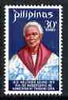 Philippines 1969 50th Death Anniversary of Melchora Aquino (Grand Old Woman of the Revolution) 30s from set of 3 (SG 1138) unmounted mint*