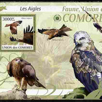 Comoro Islands 2009 Eagles perf s/sheet unmounted mint Yv 206, Mi BL 520