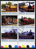 Angola 2000 Steam Locos #01 set of 6 very fine cto used