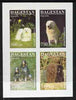 Dagestan Republic 1996 Dogs #2 imperf sheetlet containing 4 values unmounted mint