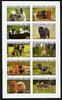 Sakha (Yakutia) Republic 2000 (?) Dogs imperf sheetlet containing complete set of 10 values unmounted mint