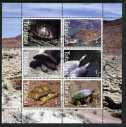 Tatarstan Republic 2003 Tortoises perf sheetlet containing set of 6 values cto used