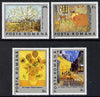 Rumania 1991 Death Centenary of Vincent Van Gogh set of 5 unmounted mint, SG 5318-22, Mi 4637-41