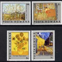 Rumania 1991 Death Centenary of Vincent Van Gogh set of 5 unmounted mint, SG 5318-22, Mi 4637-41