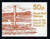 Great Britain 1986 Roman Britain No.2 (Roman Theatre, St Albans) 50p booklet complete, SG FB37