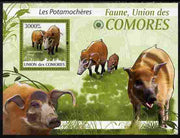 Comoro Islands 2009 Bush Pigs perf s/sheet unmounted mint Yv 207, Mi BL 527