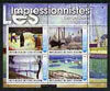 Ivory Coast 2003 Art of the Impressionists - Paintings by Georges Seurat perf sheetlet containing 4 values unmounted mint