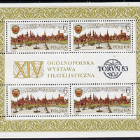 Poland 1983 Anniversary of Torun m/sheet unmounted mint SG MS 2891