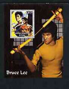 Congo 2003 Bruce Lee perf m/sheet unmounted mint