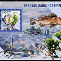 Guinea - Bissau 2009 Marine Plants & Fishes perf s/sheet unmounted mint Yv 457