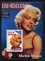 Benin 2003 Marilyn Monroe #3 perf m/sheet (Cover of Revue) unmounted mint