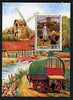 Benin 2003 Historical Fire Engines of France perf sheet containing 12 values unmounted mint