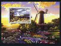 Benin 2003 Paintings of Windmills #03 perf m/sheet unmounted mint
