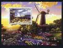 Benin 2003 Paintings of Windmills #03 perf m/sheet unmounted mint