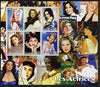 Benin 2003 Marilyn Monroe large perf sheet containing 6 values, unmounted mint
